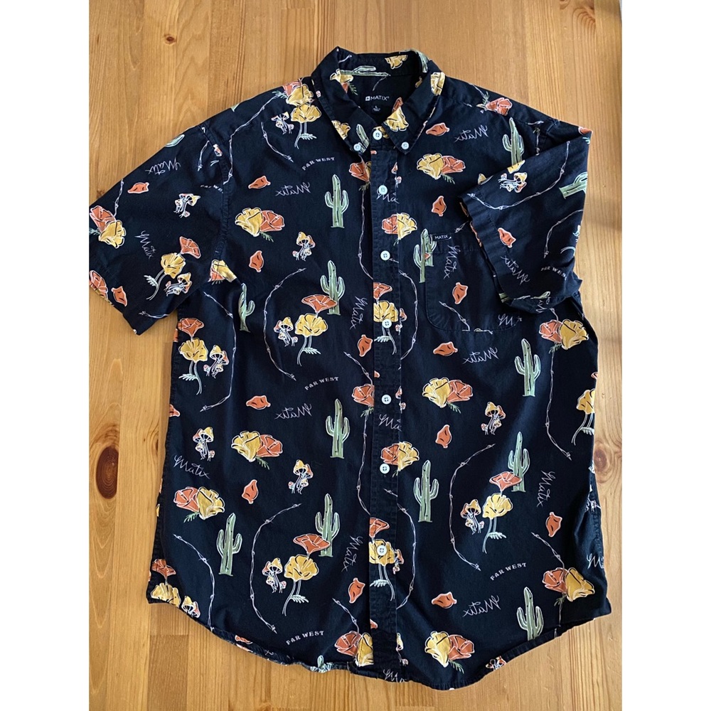 Southwestern Vibes Short Sleeve Button Up Shirt